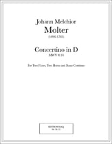 Concertino in D major, MWV 8.10 P.O.D. cover